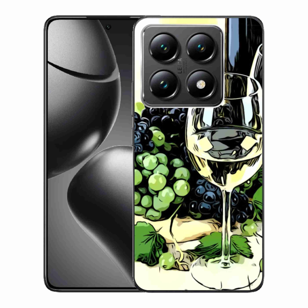 Gél borítás mmCase a Xiaomi 14T-hez - pohár bor