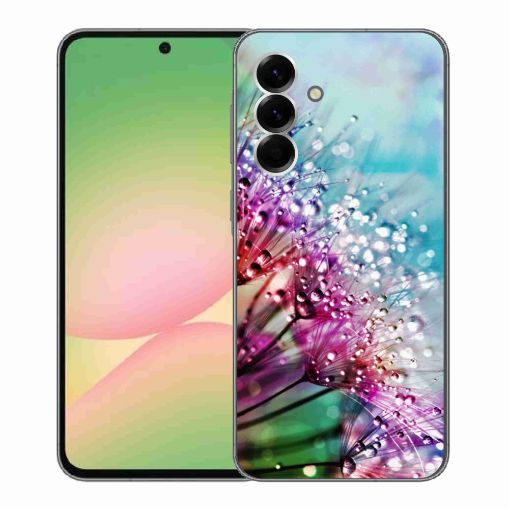 Gél borítás mmCase Samsung Galaxy A56 5G - színes virágokhoz