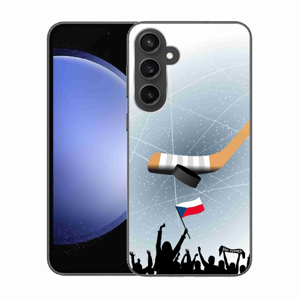 Zselés borítás mmCase Samsung Galaxy S23 FE - hokiszurkolók számára