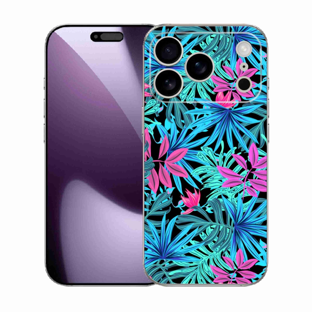 Zselés borítás mmCase iPhone 17 Pro készülékhez - virágok 3