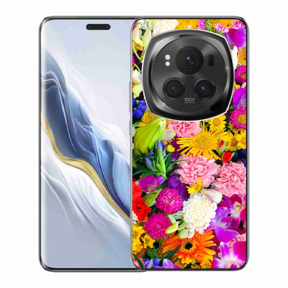 Gél borítás mmCase a Honor Magic 6 Pro 5G készülékhez - virág 12