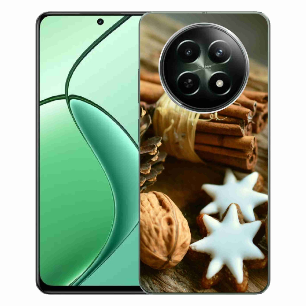 Gél borítás mmCase a Realme 12 5G/12x 5G készülékhez - fahéj és mézeskalács