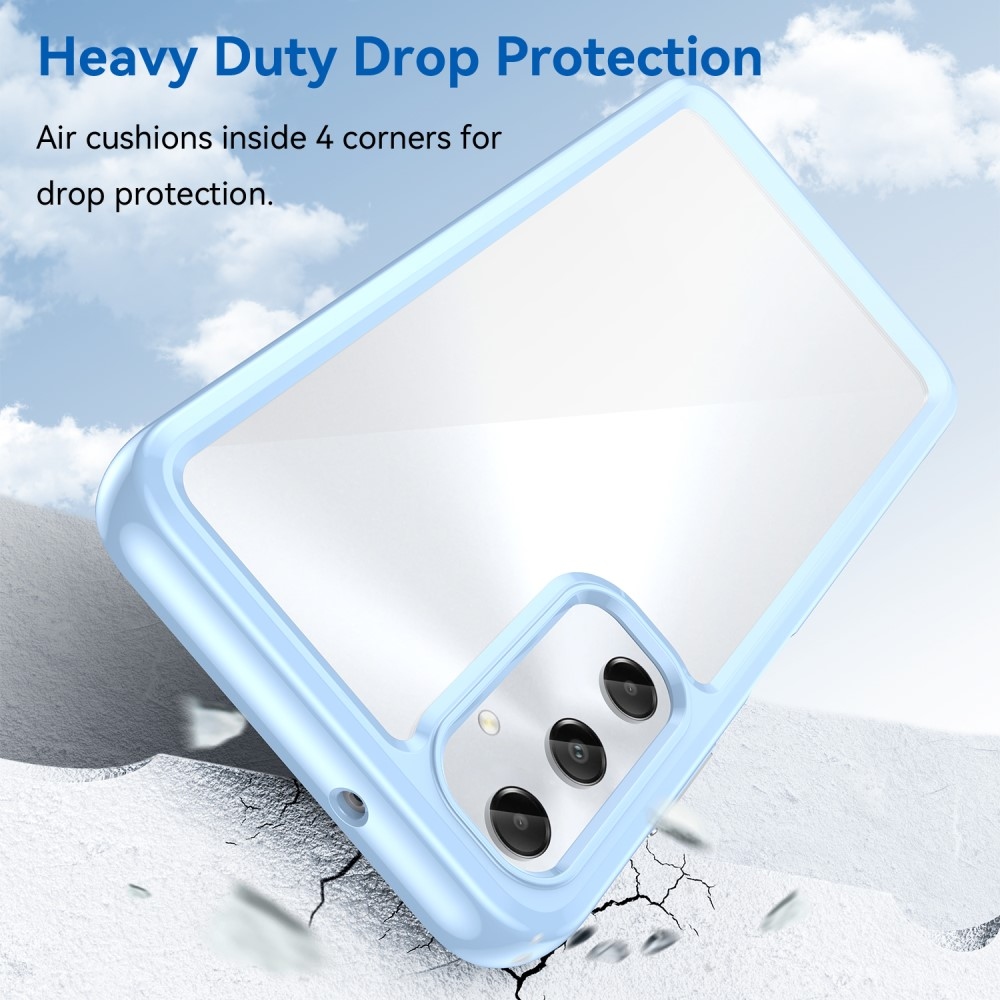 Gél tok kemény hátlappal Samsung Galaxy A05s készülékhez - kék