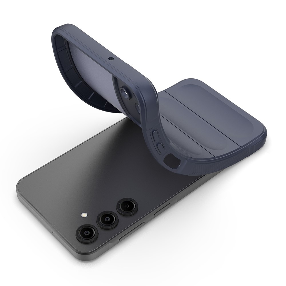 Rugg tartós zselés tok Samsung Galaxy A56 5G - sötétkék