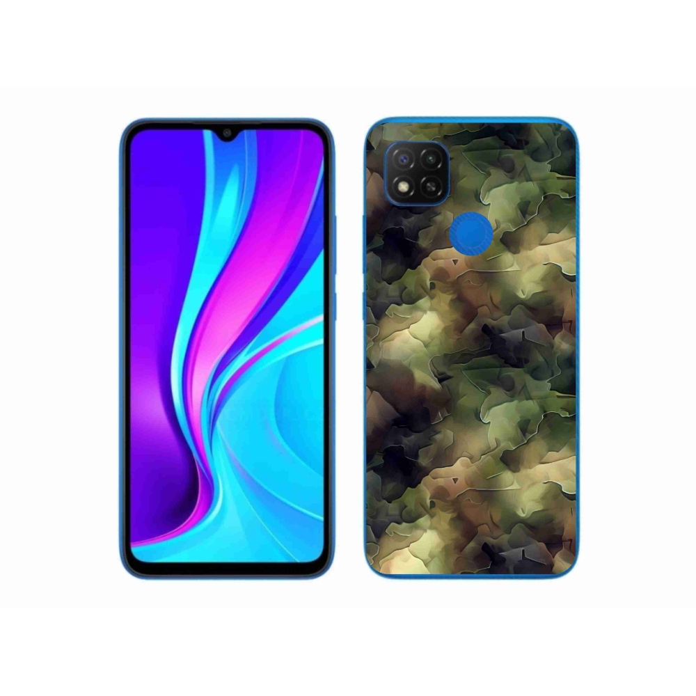 Gél borítás mmCase a Xiaomi Redmi 9C-hez - terepszínű minta 10