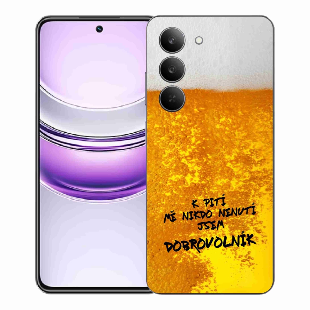 Gél borítás mmCase a Realme 14x 5G készülékhez - sör motívum 4