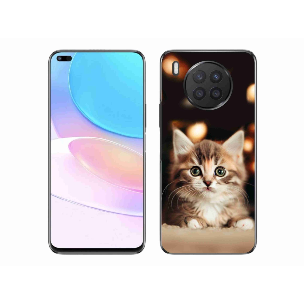 Gél borító mmCase a Honor 50 Lite készülékhez - aranyos cica 2