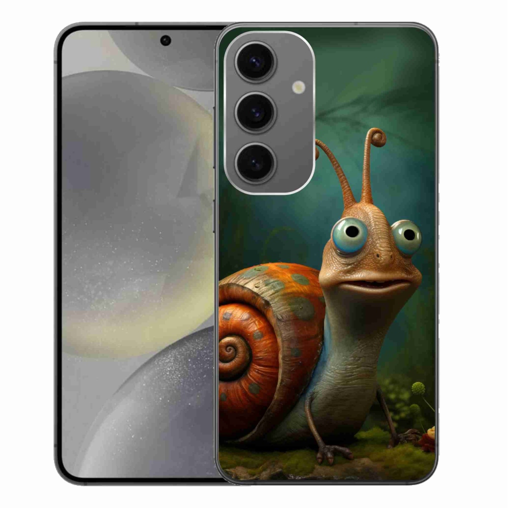 Zselés borítás mmCase Samsung Galaxy S24+ készülékhez - csiga