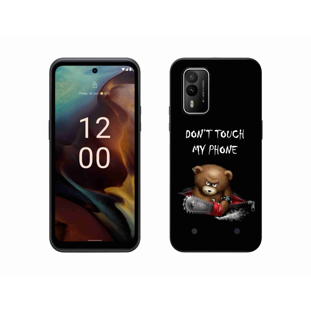 Zselés borítás mmCase a Nokia XR21 készülékhez - ne érintse meg a telefont