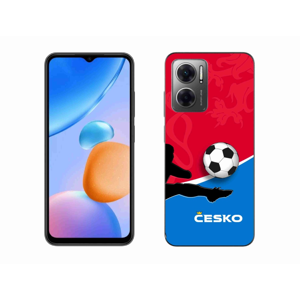 Gél borítás mmCase a Xiaomi Redmi 10 5G - futball Csehország 2