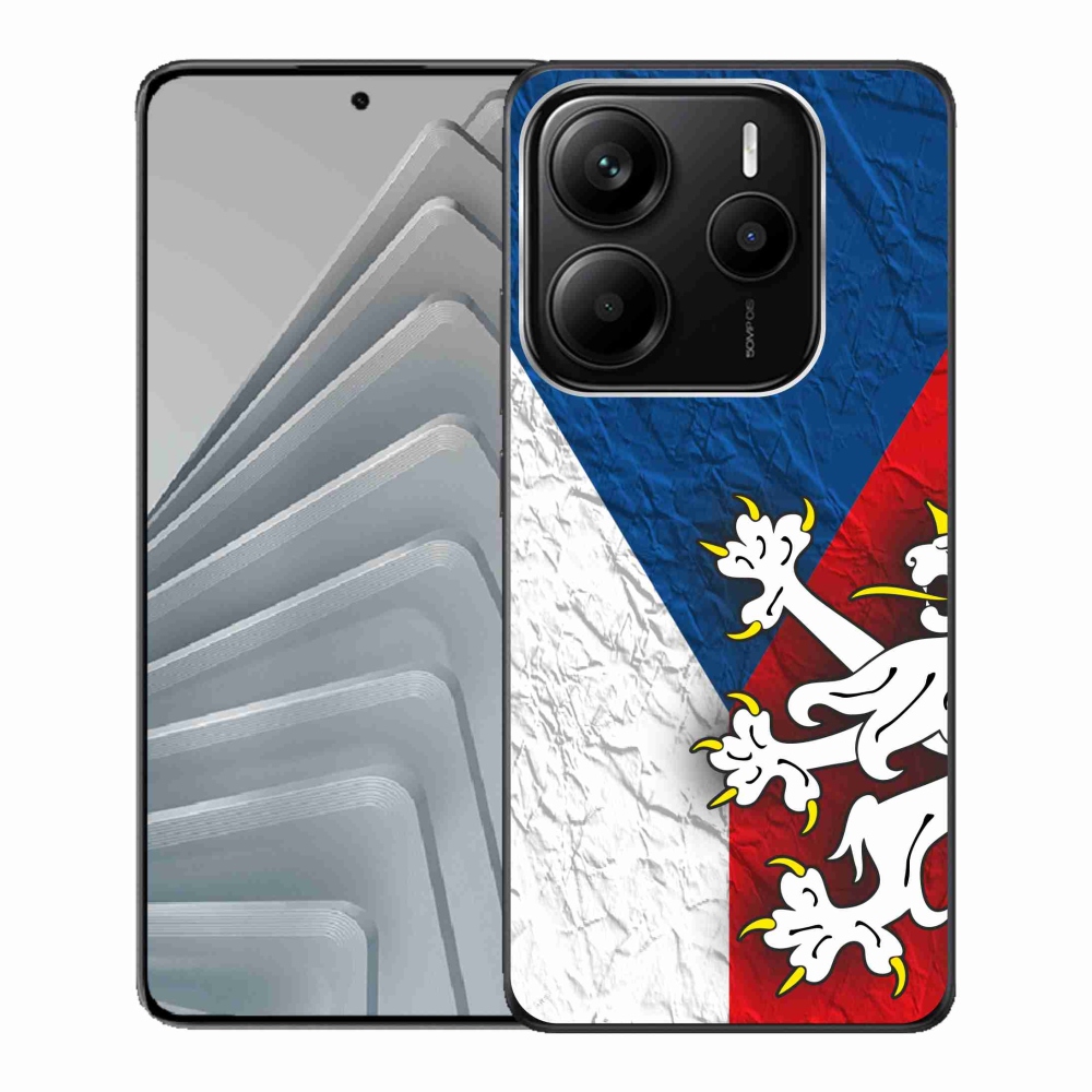 Gél borítás mmCase a Xiaomi Redmi Note 14 5G - cseh zászlóhoz 1