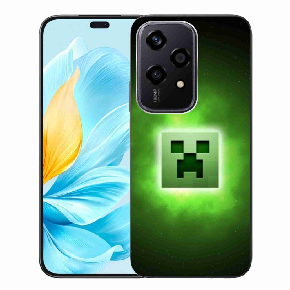 Zselés borítás mmCase a Honor 200 Lite 5G számára - minecraft
