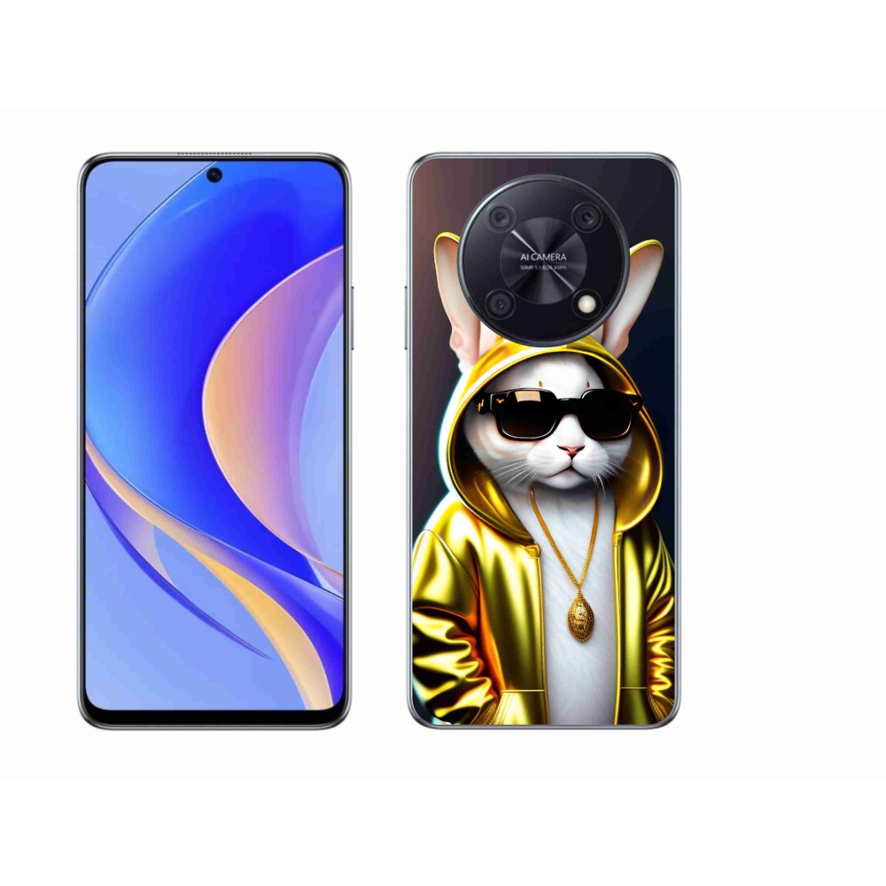 Gél borítás mmCase a Huawei Nova Y90 készülékhez - cat boss