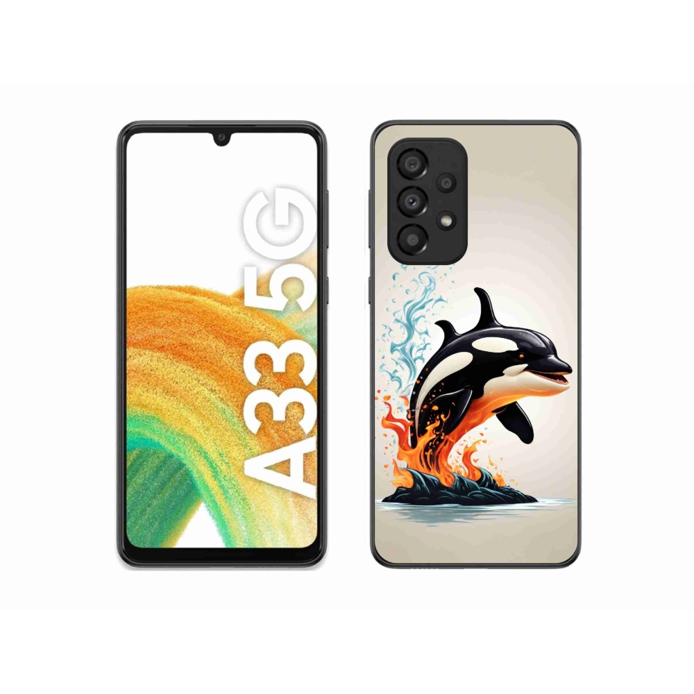 Gél védőhuzat mmCase Samsung Galaxy A33 5G - írisz