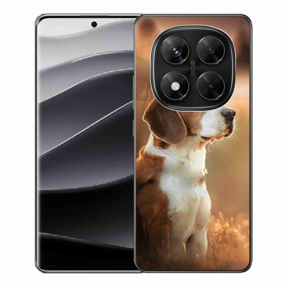 Zselés borítás mmCase a Xiaomi Redmi Note 14 Pro 5G/Poco X7 5G számára - bézs színű