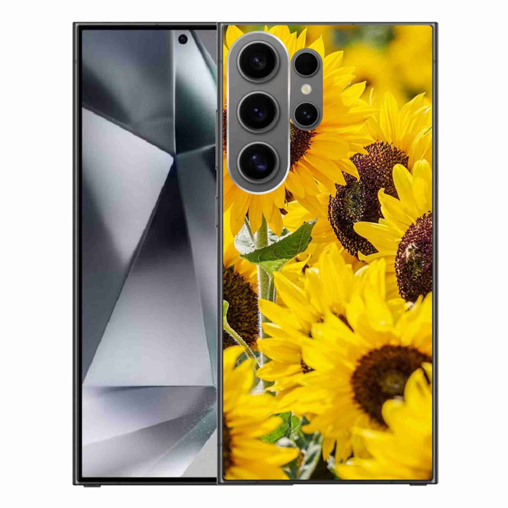 Zselés borítás mmCase Samsung Galaxy S24 Ultra készülékhez - Napraforgó