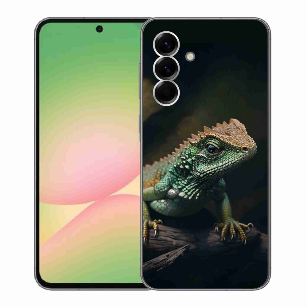 Zselés borítás mmCase Samsung Galaxy A56 5G - gyík