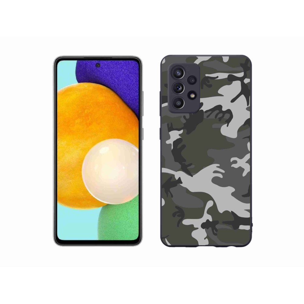 Zselés borítás mmCase Samsung Galaxy A52/A52 5G - terepszínű mintázat