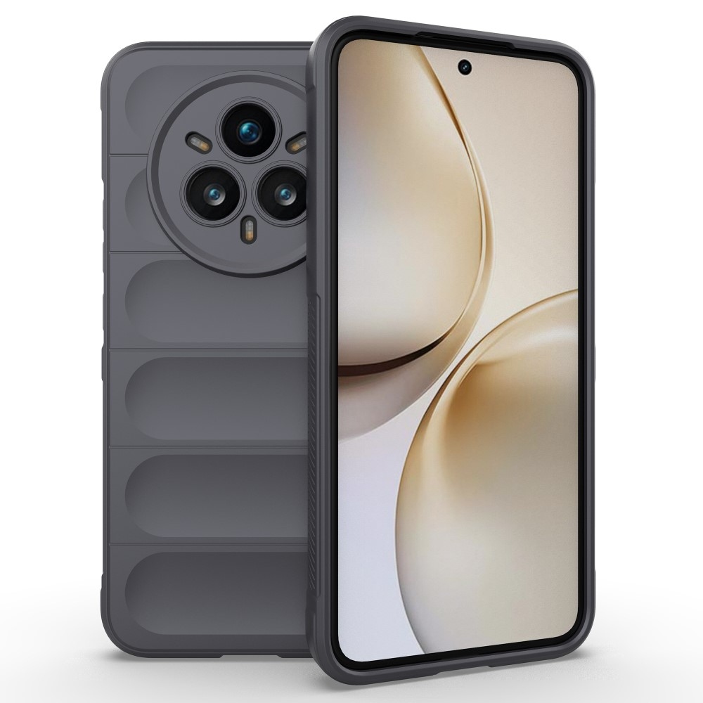 Rugg tartós zselés tok a Realme 14 Pro+ 5G készülékhez - sötétszürke