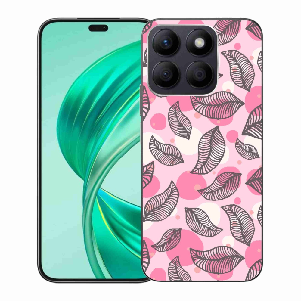 Zselés borító mmCase a Honor X8b készülékhez - rajzfilmes hulló levelek