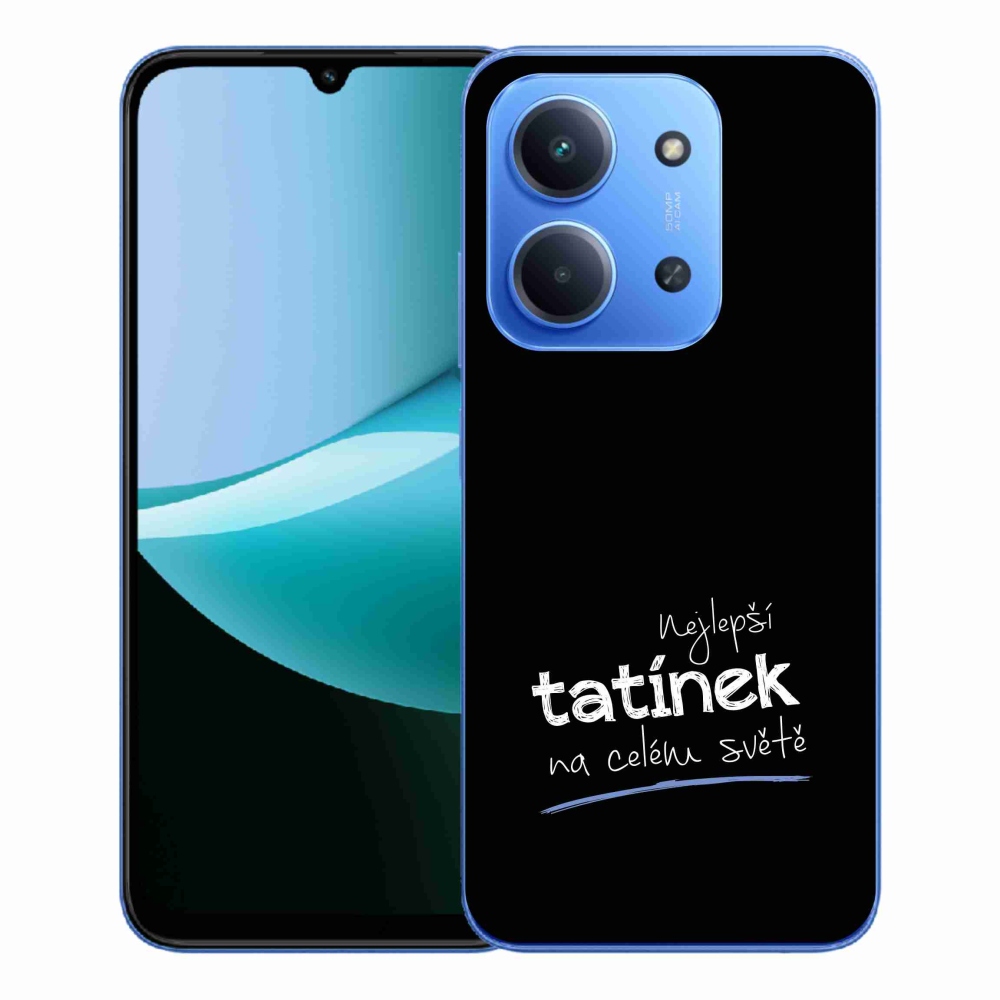 Gél borító mmCase a Xiaomi Redmi 15C 4G/5G (173mm) - legjobb apuci 4 fekete háttérrel