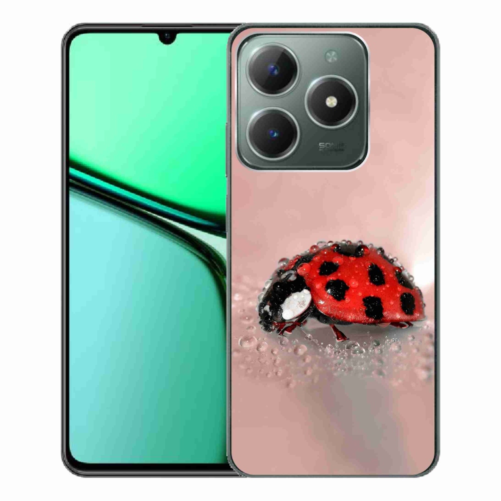 Zselés borítás mmCase a Realme C61 készülékhez - katicabogár