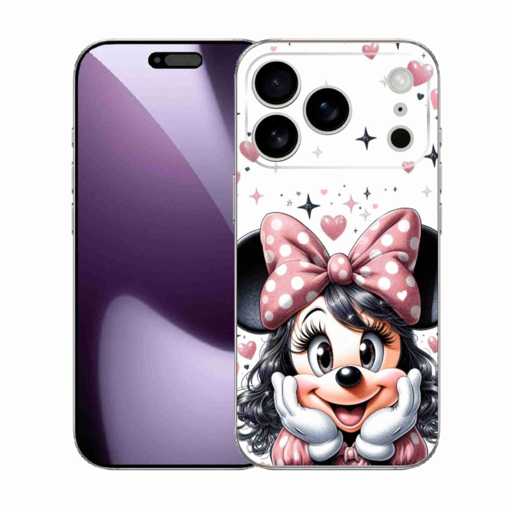 Zselés borítás mmCase iPhone 17 Pro készülékhez - minnie