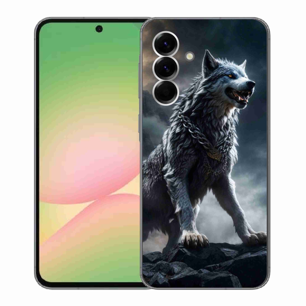 Zselés borítás mmCase Samsung Galaxy A56 5G - farkas 1