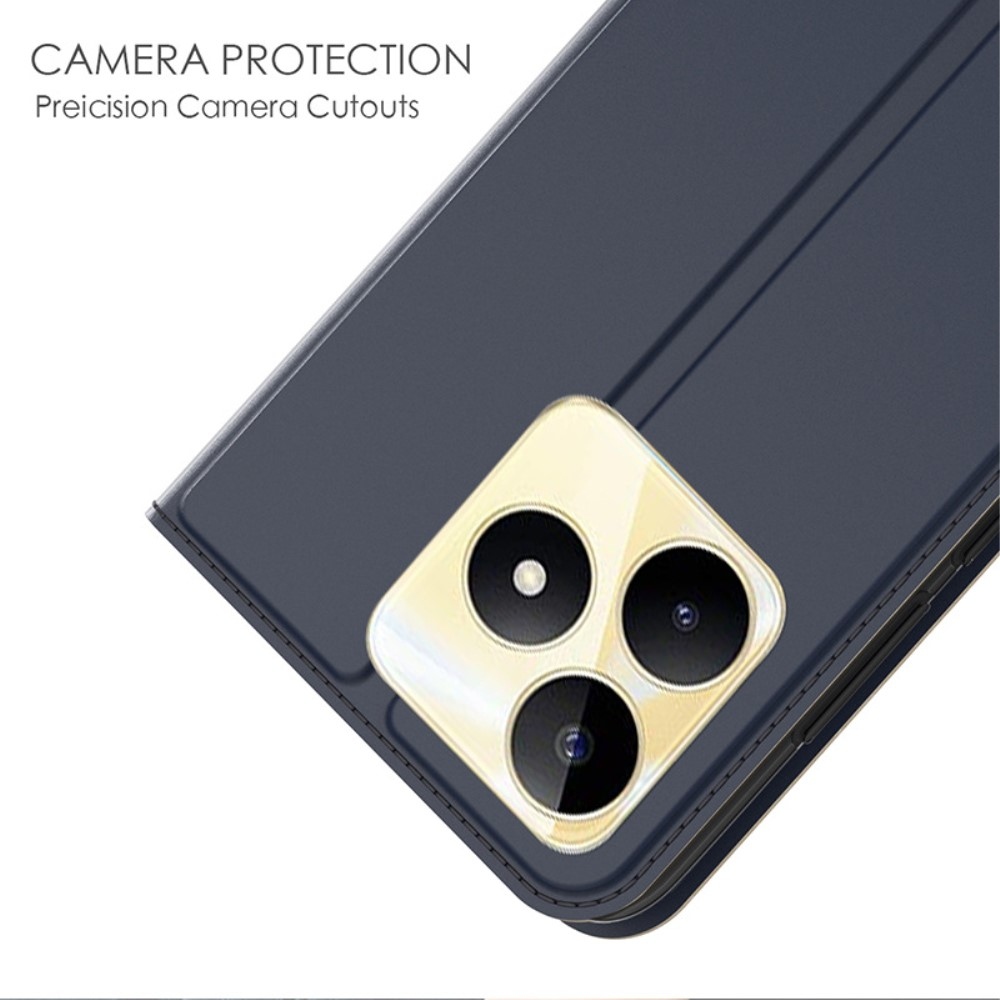 DUX könyvtáska a Realme C51/C53 készülékhez - sötétkék színben