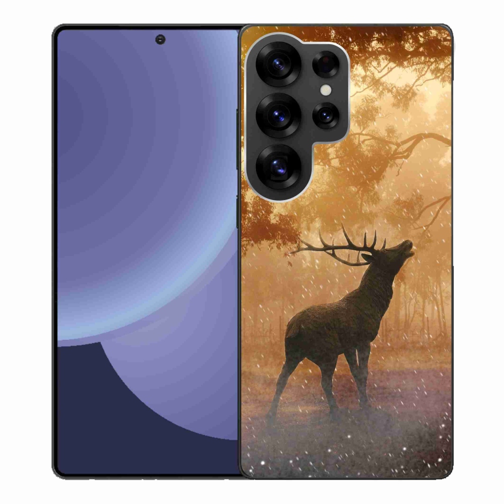 Zselés borítás mmCase Samsung Galaxy S25 Ultra készülékhez - szarvas a vadonban