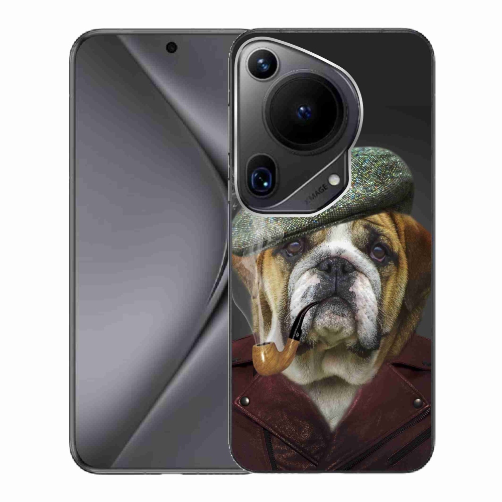 Zselés borítás mmCase a Huawei Pura 70 Ultra - kutya csővel