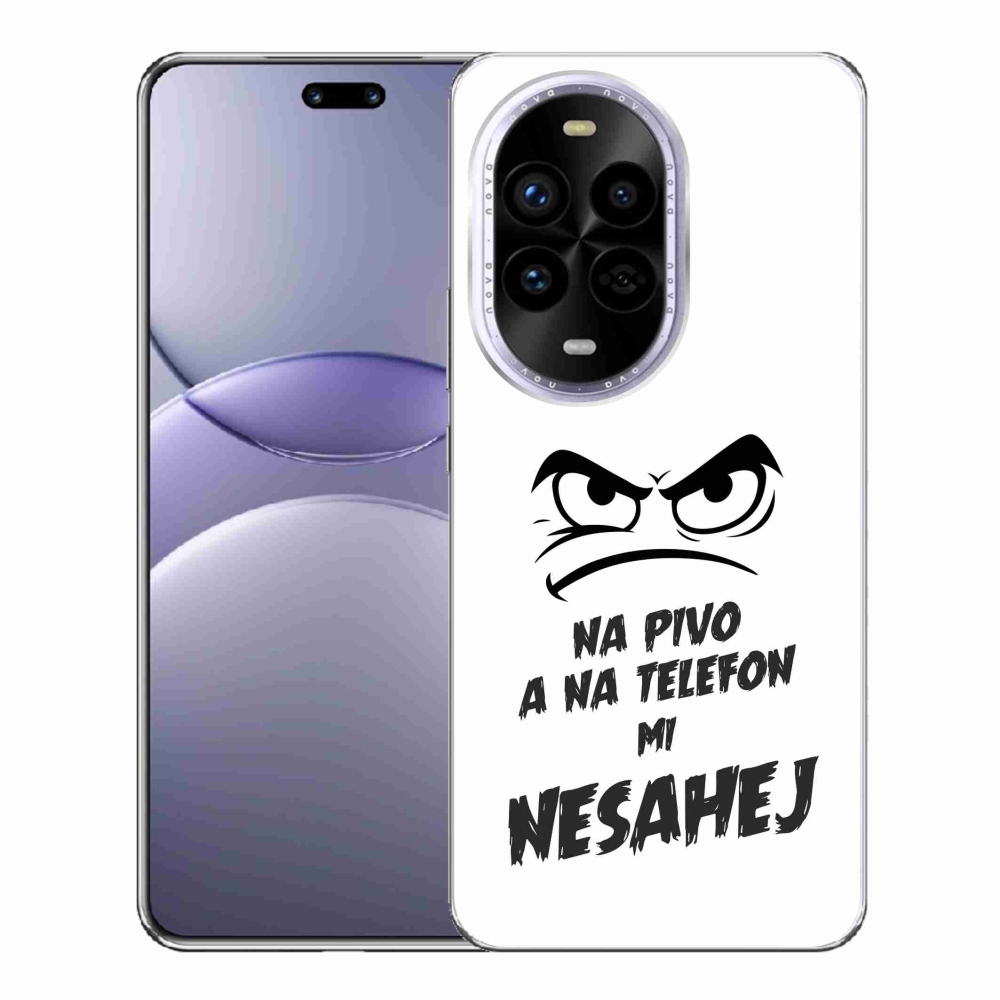 Gél borítás mmCase a Huawei Nova 13 Pro 5G-hez - sör motívum 2 fehér háttérrel