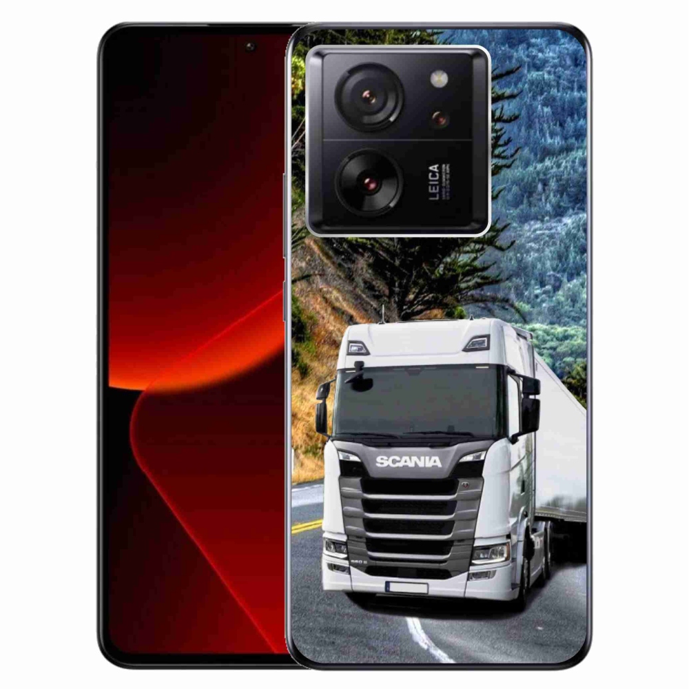 Zselés borítás mmCase a Xiaomi 13T/13T Pro készülékhez - teherautó 1