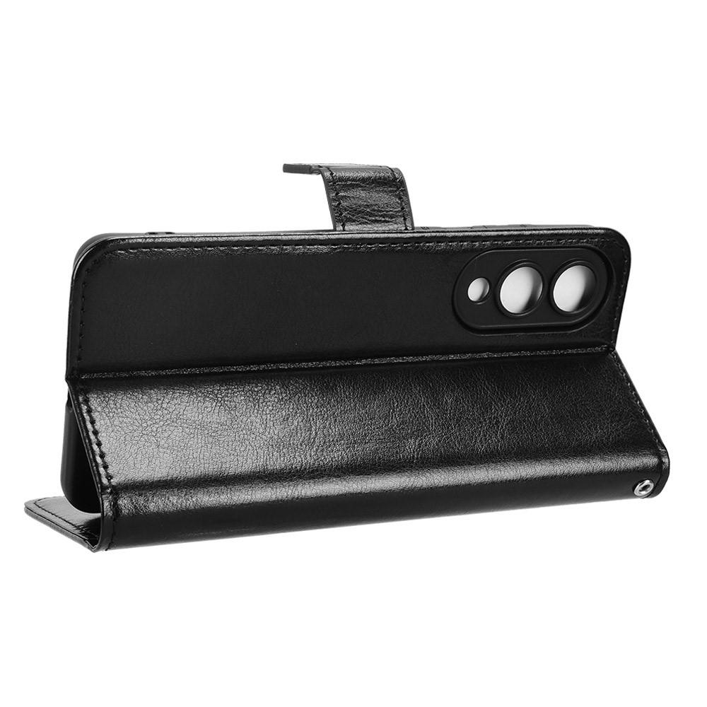 Őrült könyv tok Samsung Galaxy S25 Edge készülékhez - fekete