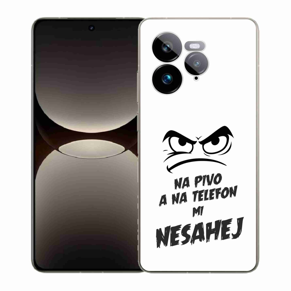 Gél borítás mmCase a Realme GT 7 Pro 5G számára - sör motívum 2 fehér háttér