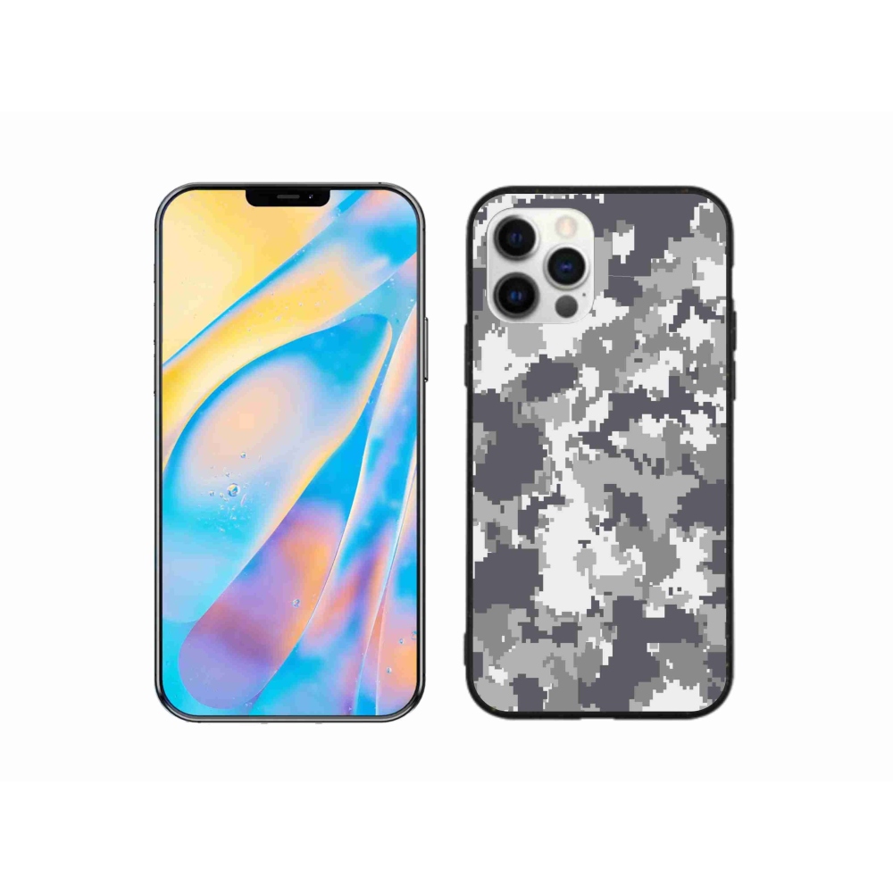 Zselés borítás mmCase iPhone 12 Pro készülékhez - álcázó minta 2
