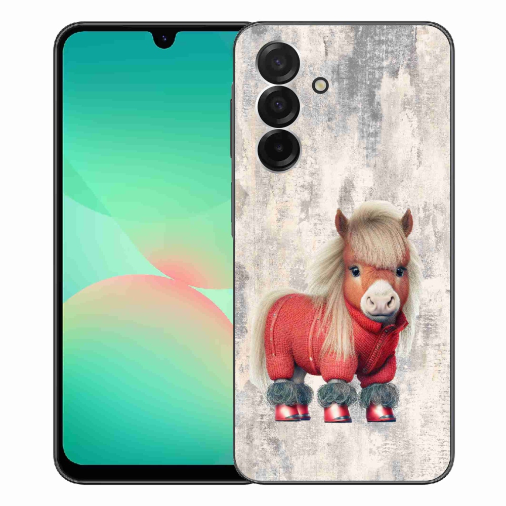 Gél borítás mmCase Samsung Galaxy A26 5G - póni pulóverben