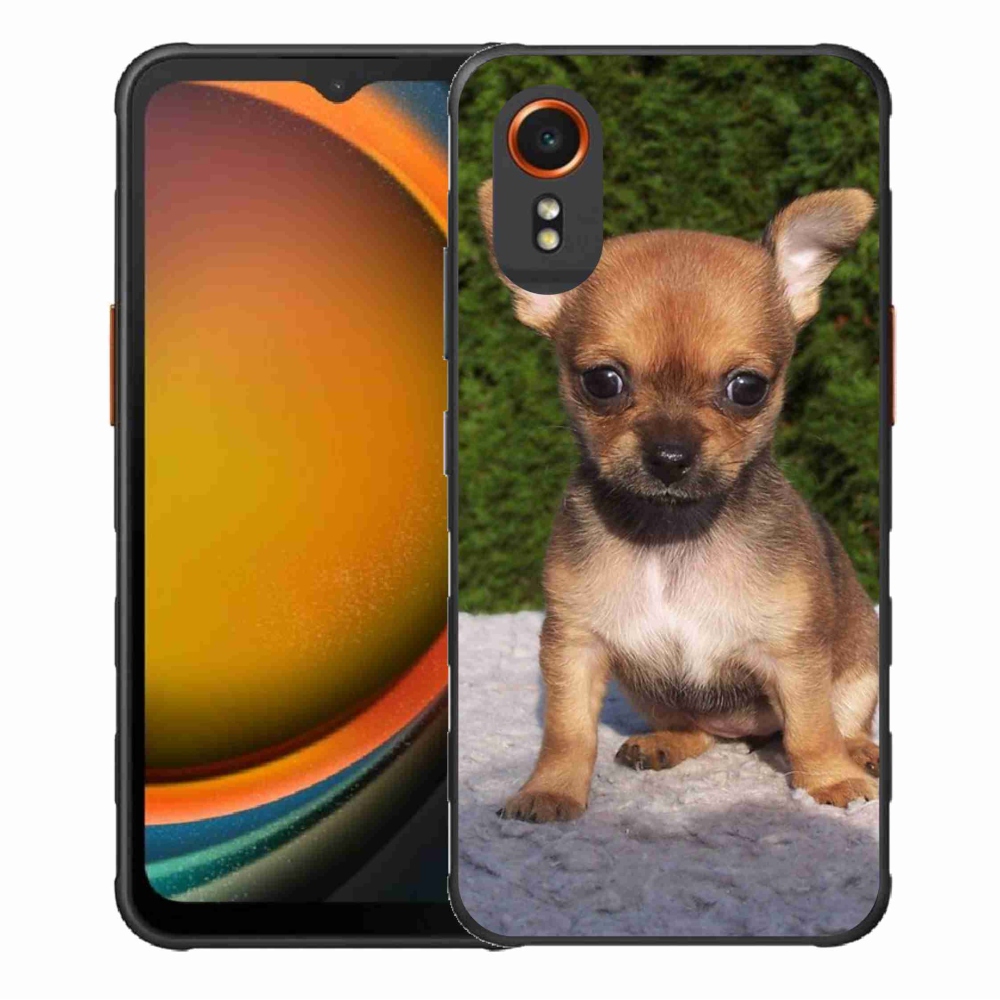 Gél tok mmCase a Samsung Galaxy Xcover 7 készülékhez - chihuahua 3
