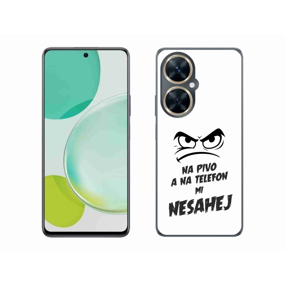 Gél borító mmCase a Huawei Nova 11i - sör motívum 2 fehér háttérrel