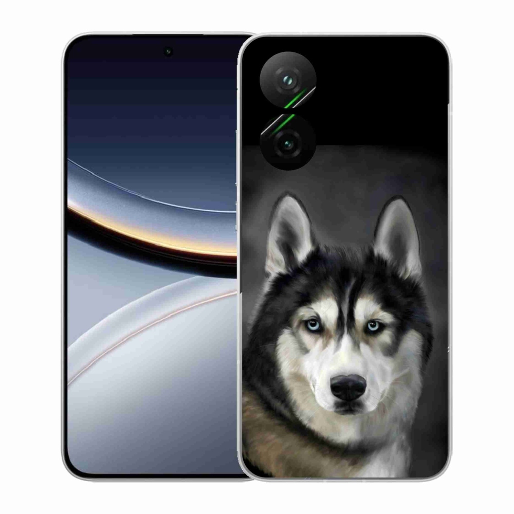 Gél borítás mmCase a Xiaomi Poco F7 5G számára - husky