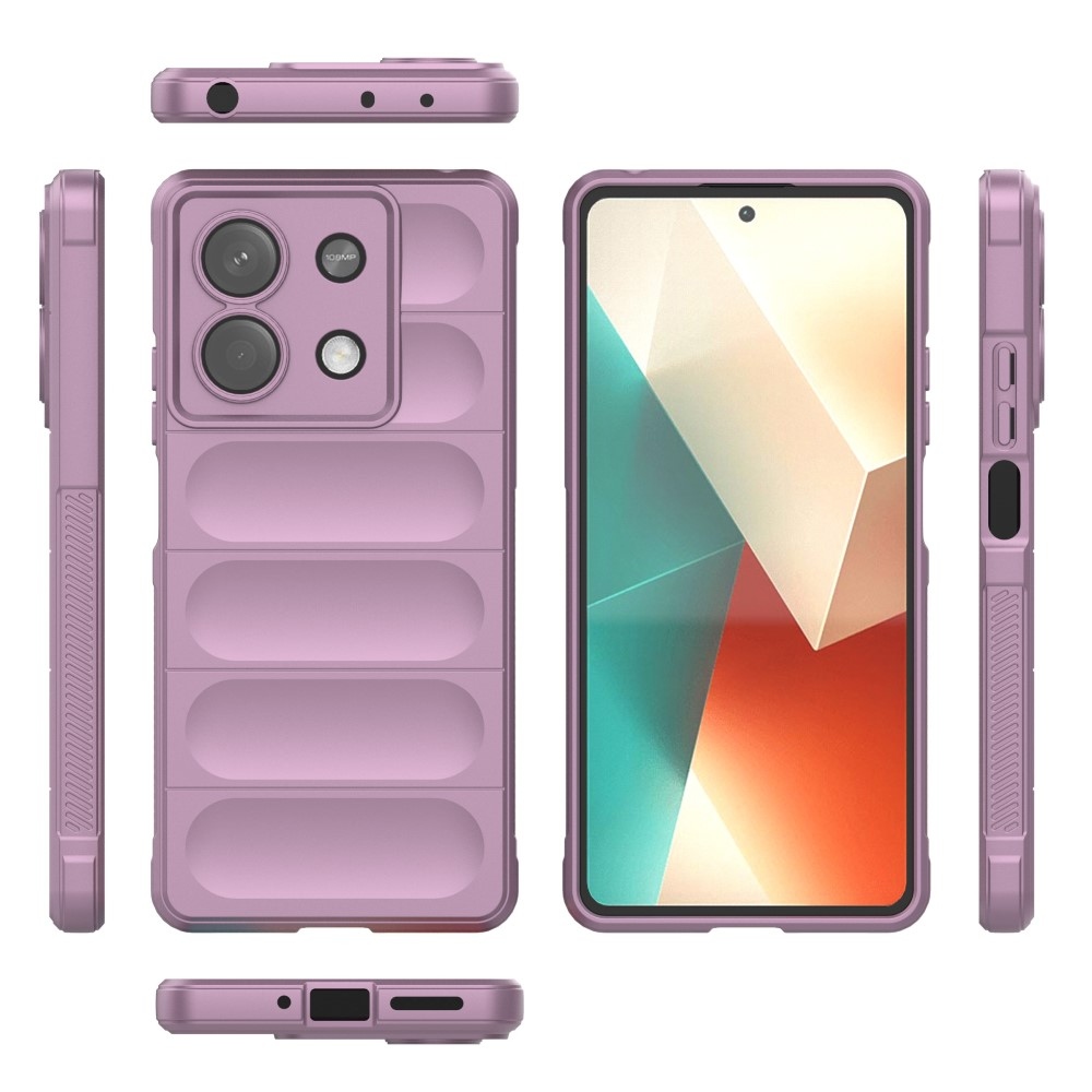 Rugg tartós zselés tok Xiaomi Redmi Note 13 5G - világos lila