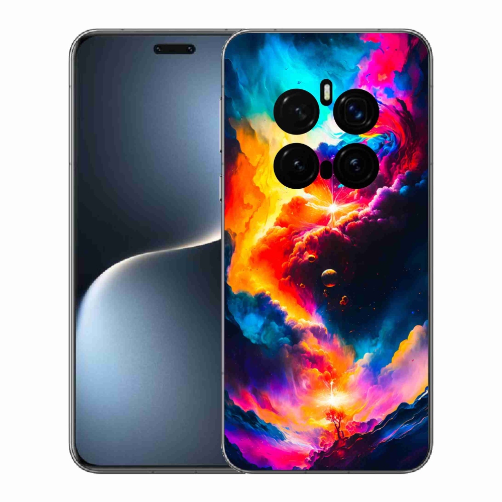 Gél borítás mmCase a Honor Magic 7 Pro 5G számára - absztrakt motívum
