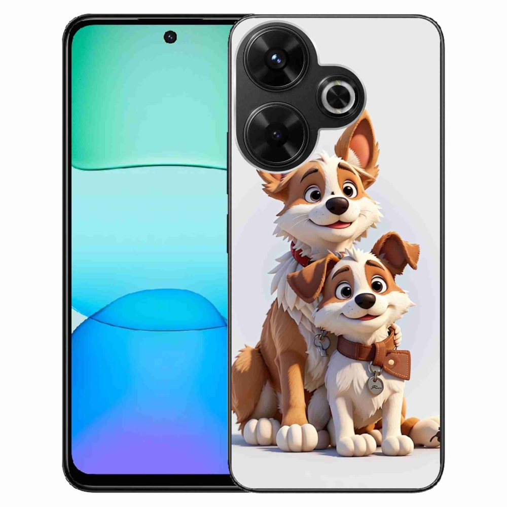 Gél borítás mmCase a Xiaomi Redmi 13 4G/Poco M6 4G - rajz psi