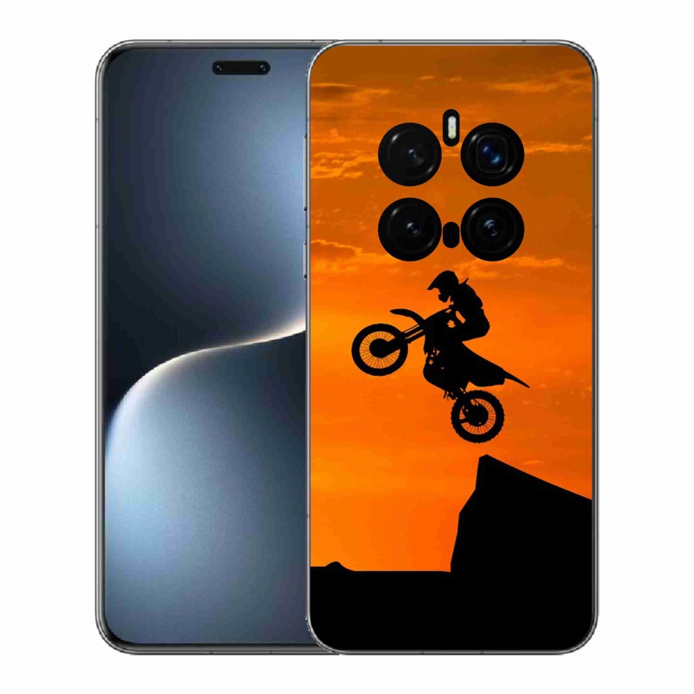 Zselés borítás mmCase a Honor Magic 7 Pro 5G számára - motocross