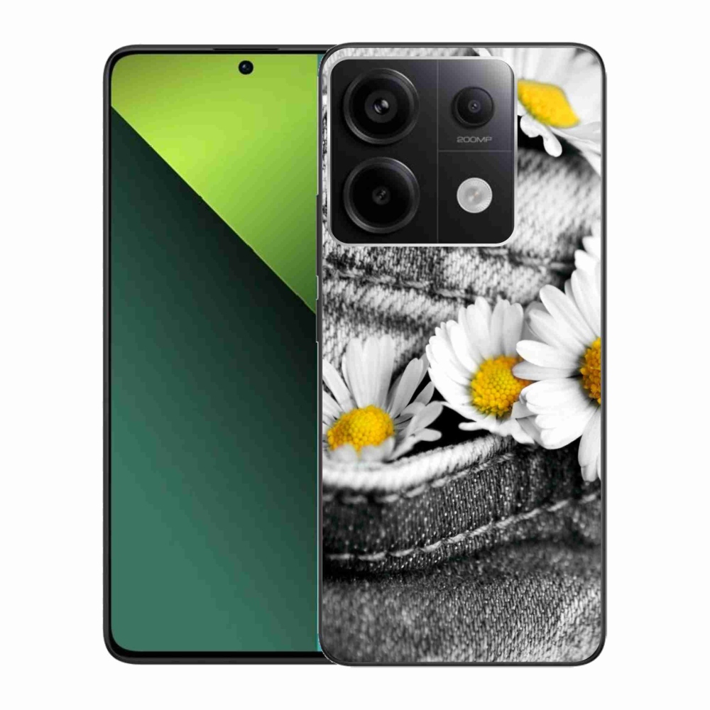 Gél tok mmCase a Xiaomi Redmi Note 13 Pro 5G/Poco X6 5G számára - százszorszépek