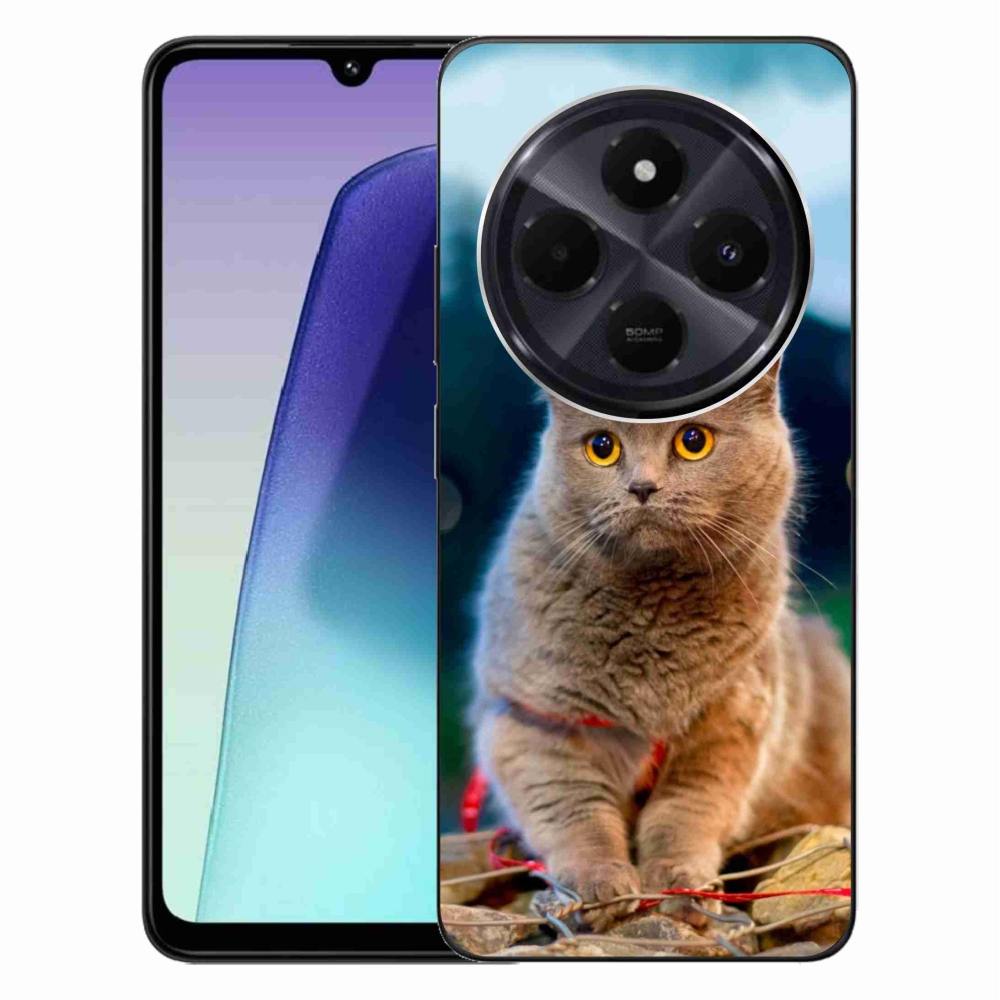 Gél borítás mmCase a Xiaomi Redmi 14C/Poco C75-hez - brit kék 2