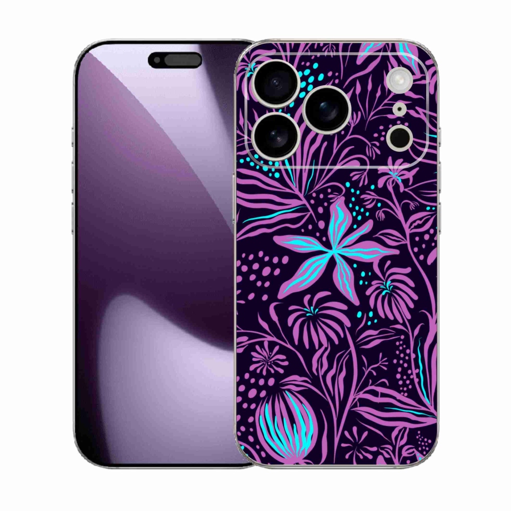 Zselés borítás mmCase iPhone 17 Pro készülékhez - virágok 2