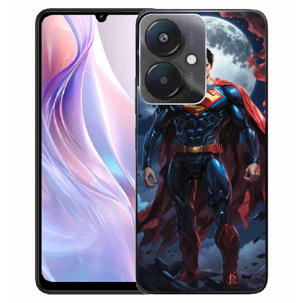 Gél borító mmCase a Xiaomi Redmi 13C 5G számára - superman