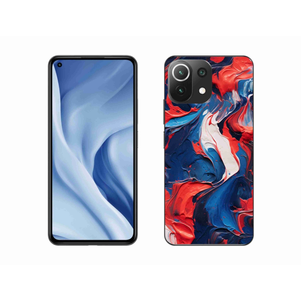 Gél borítás mmCase a Xiaomi Mi 11 Lite 4G/5G számára - absztrakt motívum 7