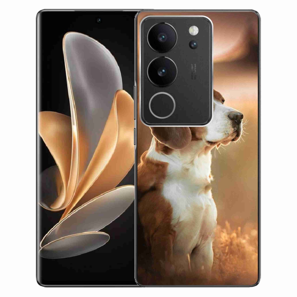 Zselés borítás mmCase a Vivo V29 5G készülékhez - bézs színű